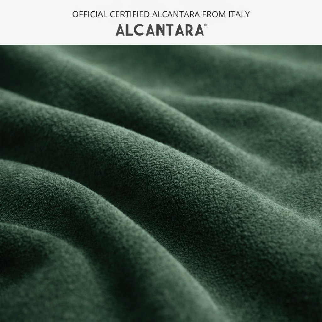 iPhone Alcantara Case - Midnight green