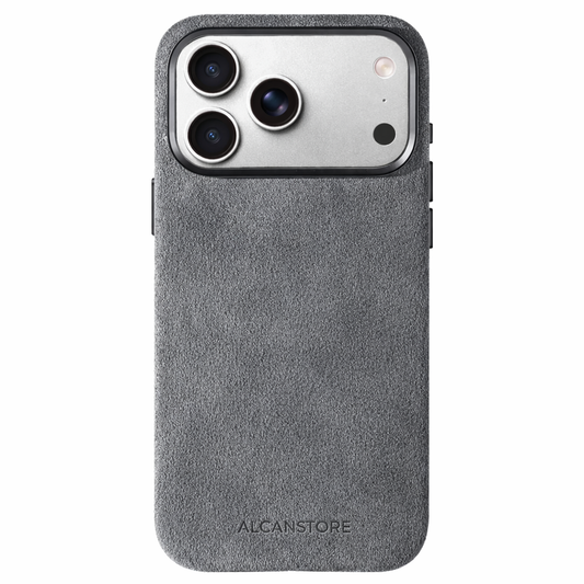 iPhone Alcantara Case - Nardo Grey